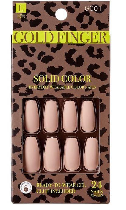 GOLDFINGER SOLID COLOR NAILS