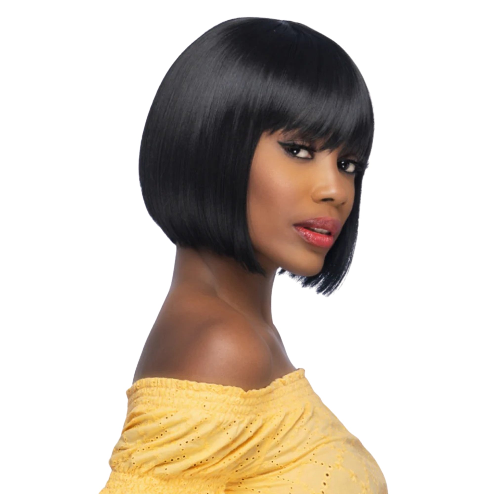 Fringed End Bob Wig – 10.5": AW-BANDI