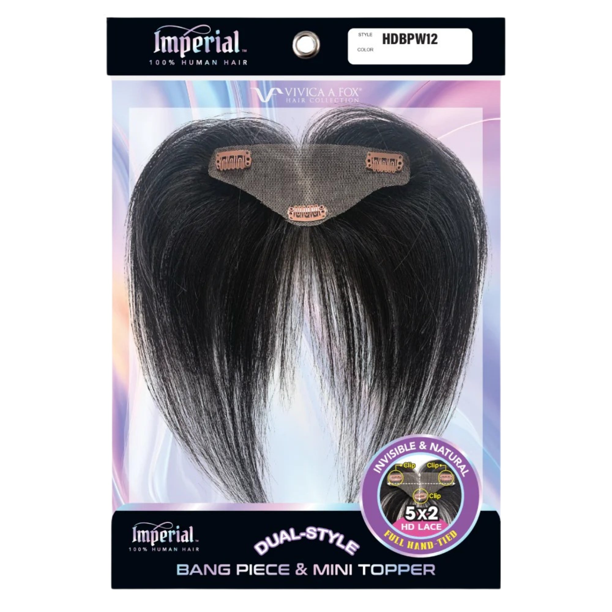 HD Lace Wipsy Bang Pieces – 10": HDBPW12