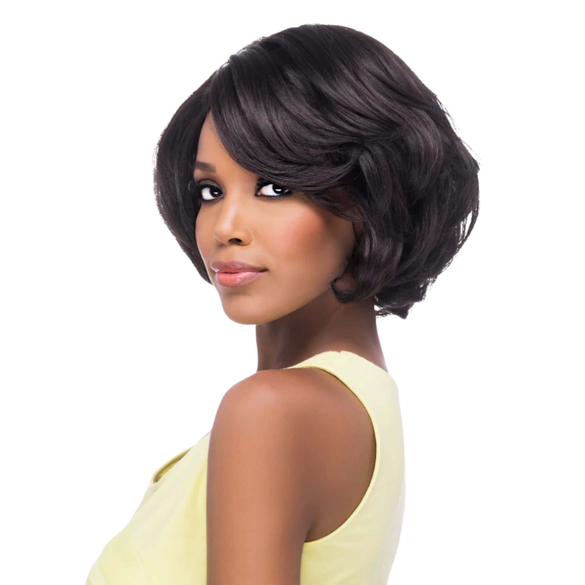 Layered Volumed Wrap Style Wig – 12": AW-GLENDA