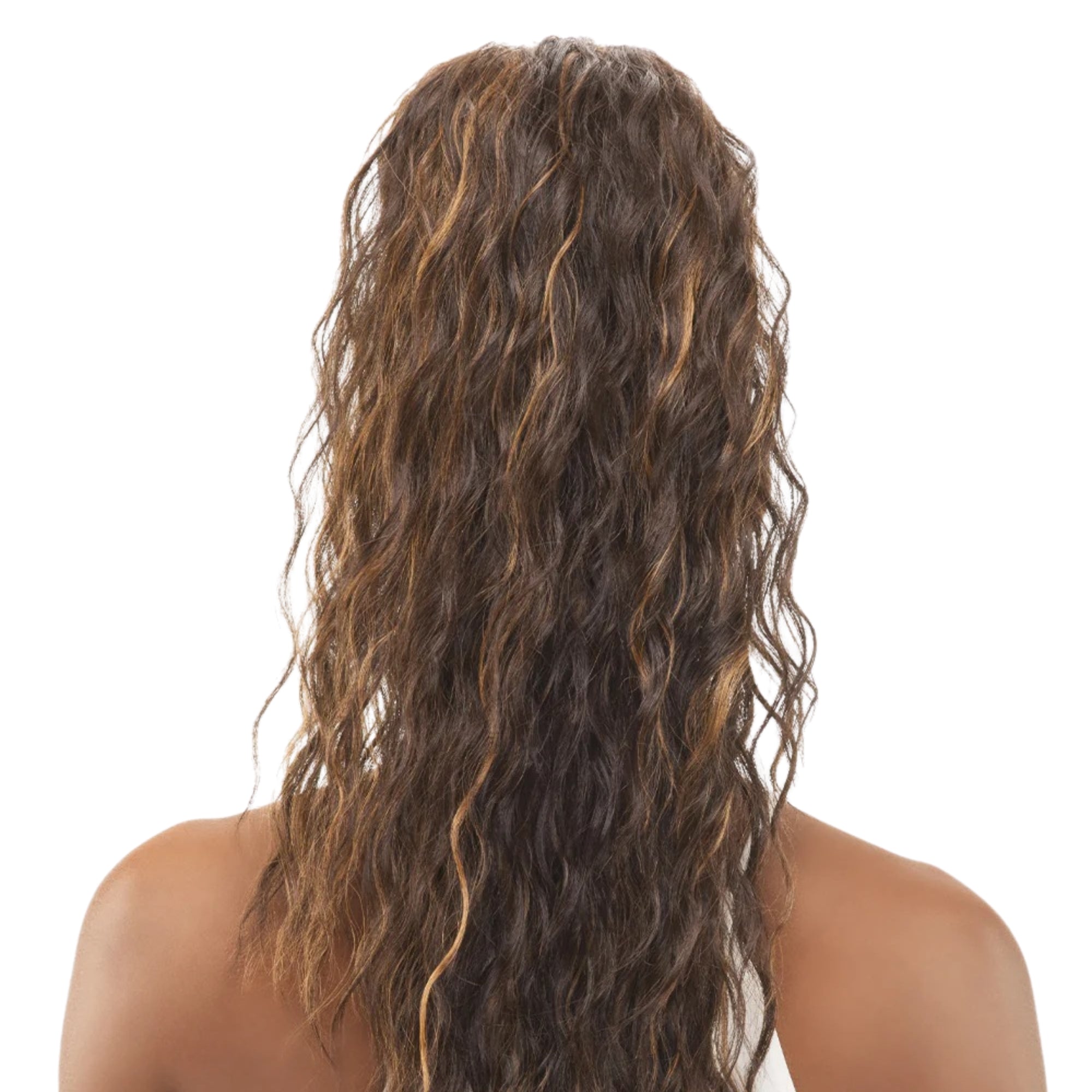 Long Loose Wave Pocket Bun – 24": PB-OLIVIA