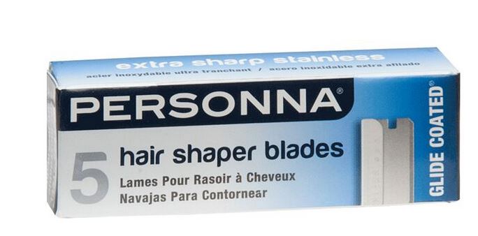 PERSONNA HAIR SHAPER BLADES 5 PK