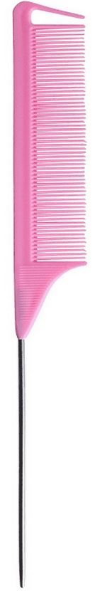 EDEN BULK PIN TAIL COMB (1 METAL HANDLE W/SECTION HOOK TIP) COLOR VARIES