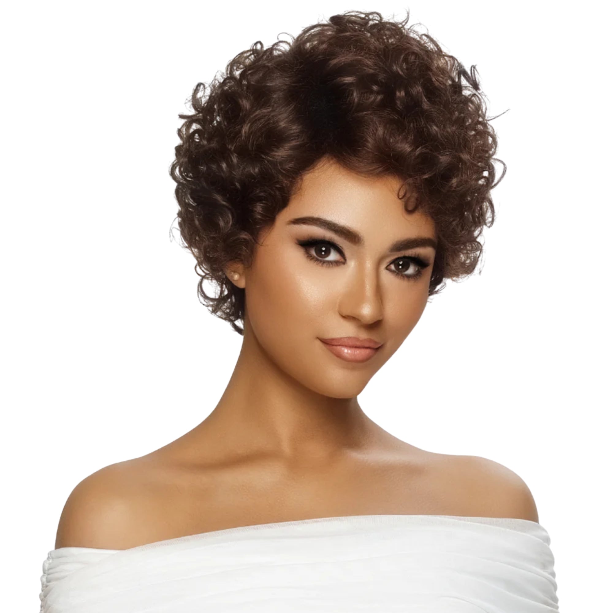 Shorty Curly Pixie Full Wig: MABEL
