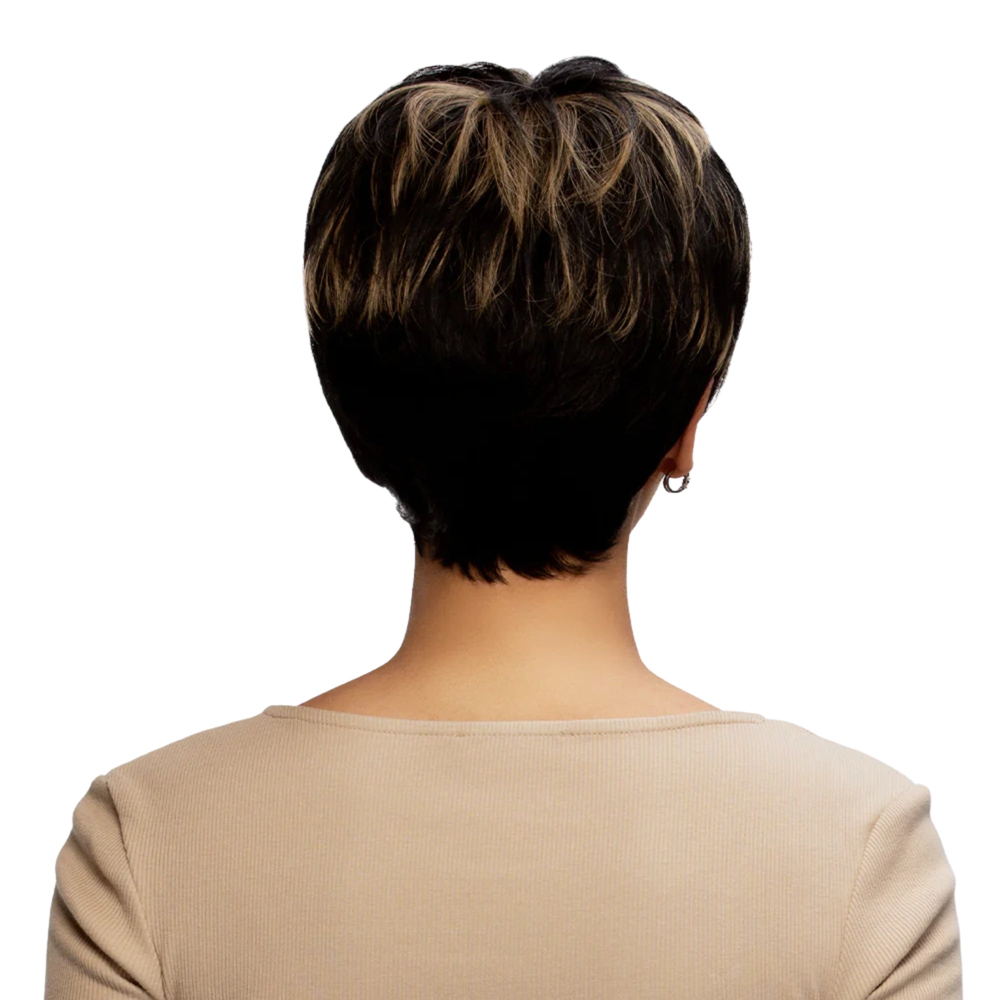 Shorty Layered Pixie Cut Wig: AW-KAI