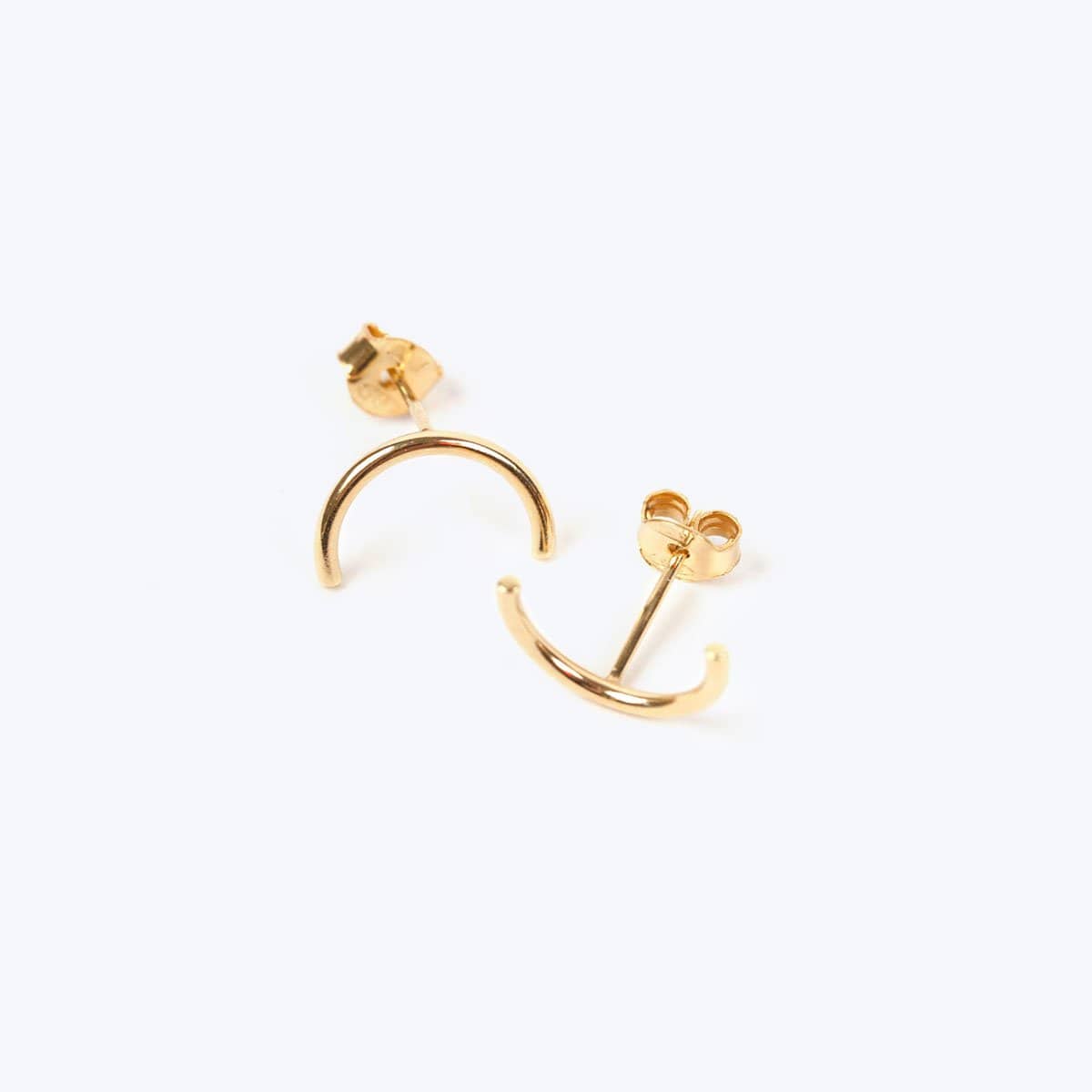 SNG GOLD CIRCLE EARRINGS #R-7120G