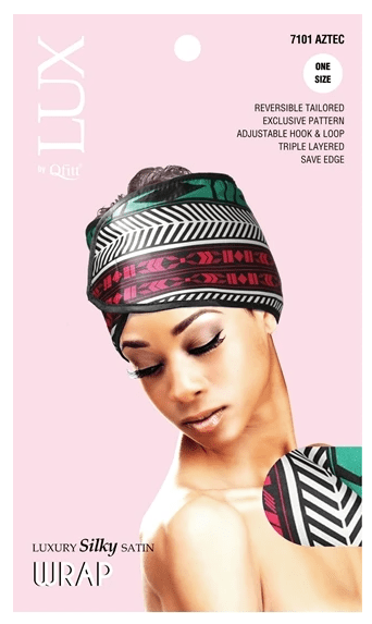 LUX LUXURY SILKY SATIN WRAP AFRO ASST #7101