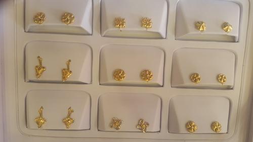 TOP& TOP JEWELRY EARRINGS (8 CM) GOLD