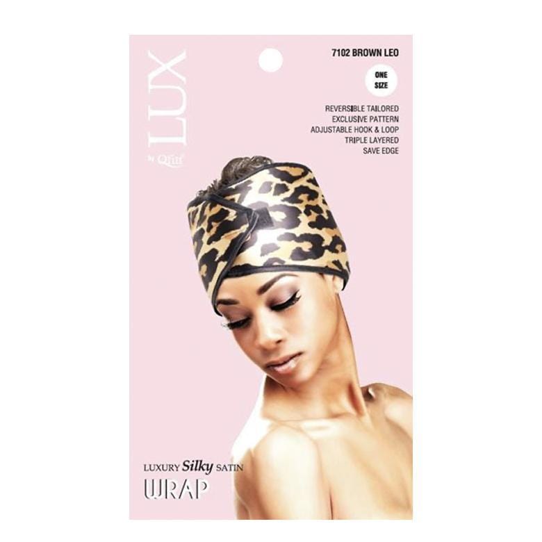LUX SILKY SATIN WRAP ASST LEO #7102