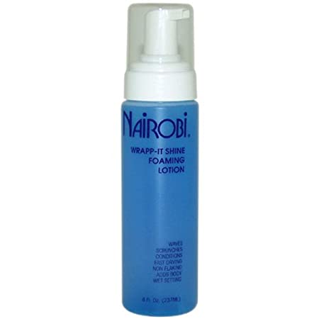 NAIROBI WRAPP-IT SHINE FOAMING LOTION 8oz.