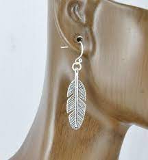 SNG RECT EARRINGS LEAD FREE #R-7015/GOLD