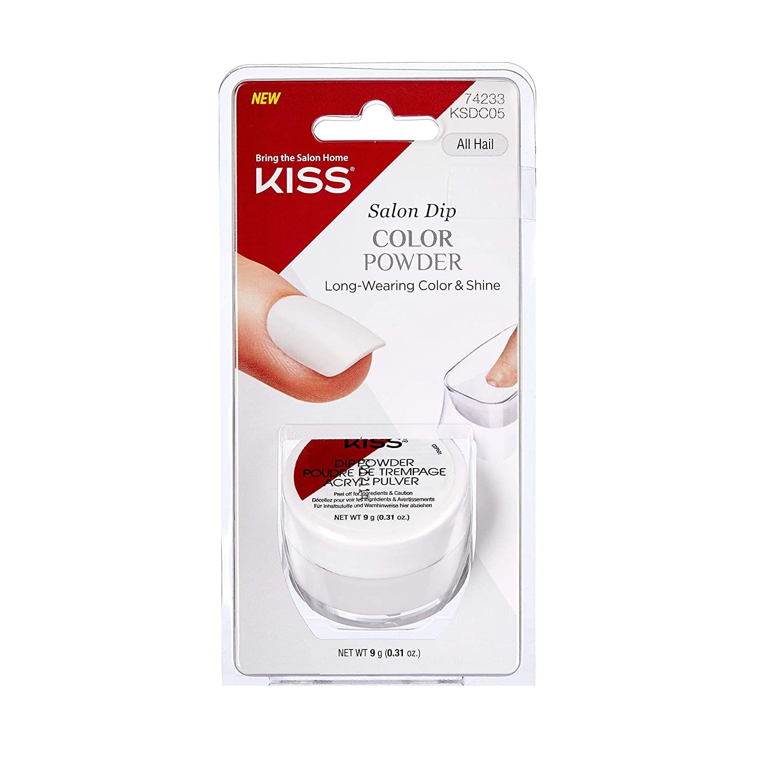 KISS SALON DIP COLOR POWDER ALL HAIL #KSDC05