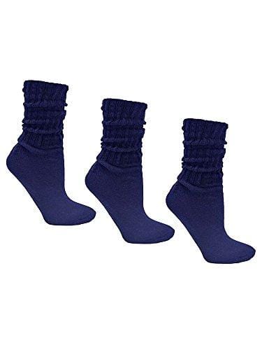 SLOUCH SOCKS DARK BLUE #17326-DKB