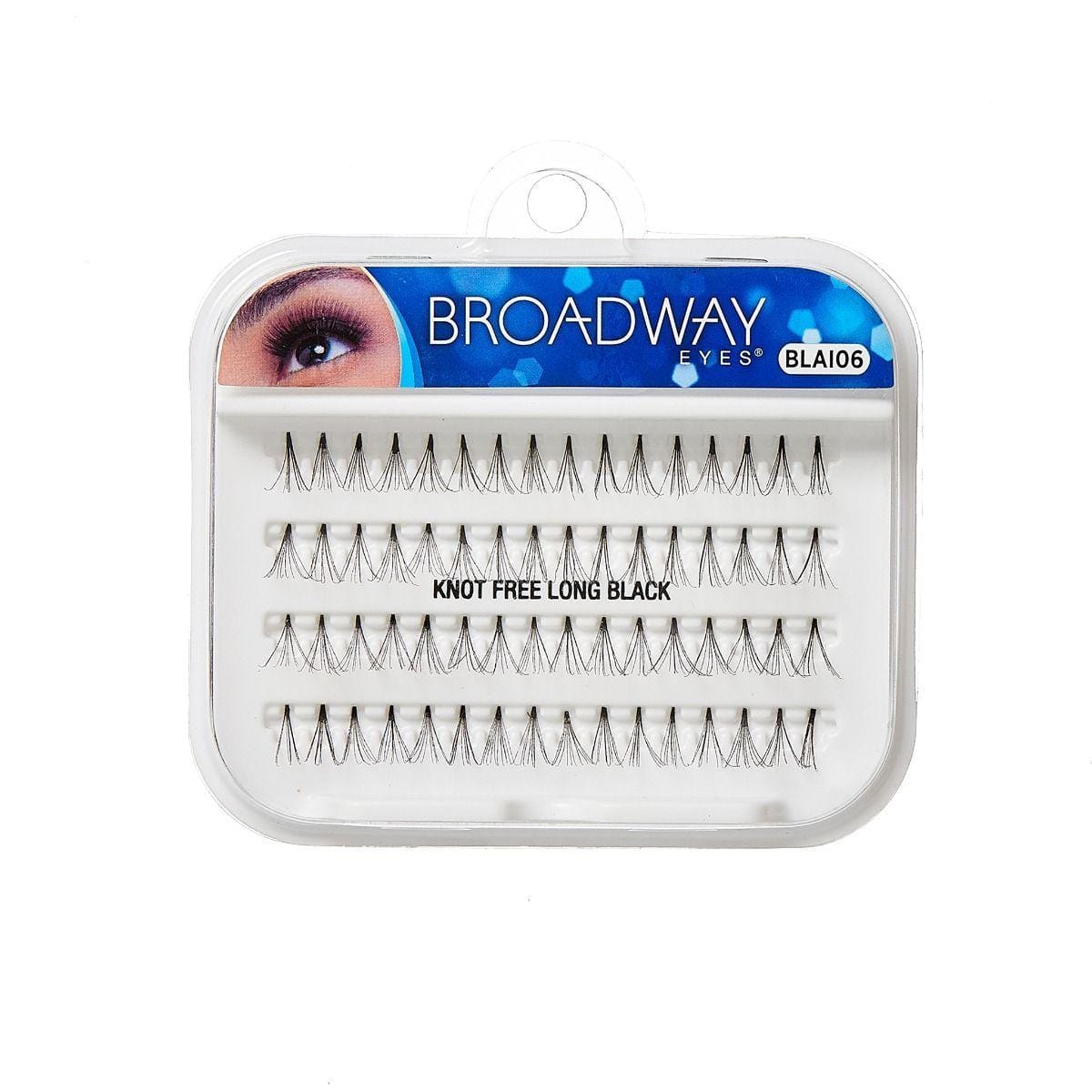 BROADWAY EYES INDIVIDUAL KNOT FREE BLACK LASHES