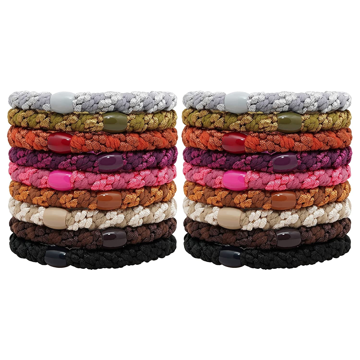 PONYTAIL HOLDER 3 SIZES 18pcs