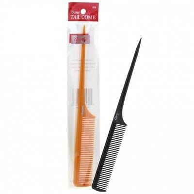 ANNIE PREMIUM RAT TAIL COMB BLK/BONE #16/#26