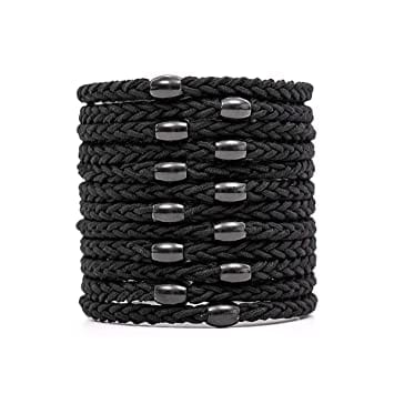 PONYTAIL HOLDER COMBO WIDE 12pcs