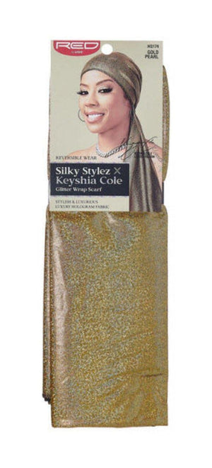 SILKY STYLEZ KEYSHIA COLE GLITTER WRAP SCARF
