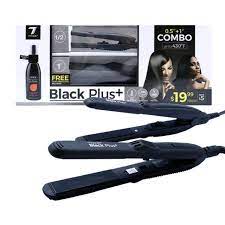TYCHE 1" BLACK PLUS + CERAMIC FLAT IRON