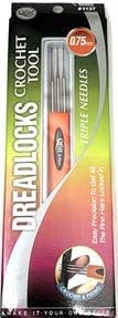 QFITT DREADLOCKS TRIPLE NEEDLES CROCHET TOOL 0.75mm #1137