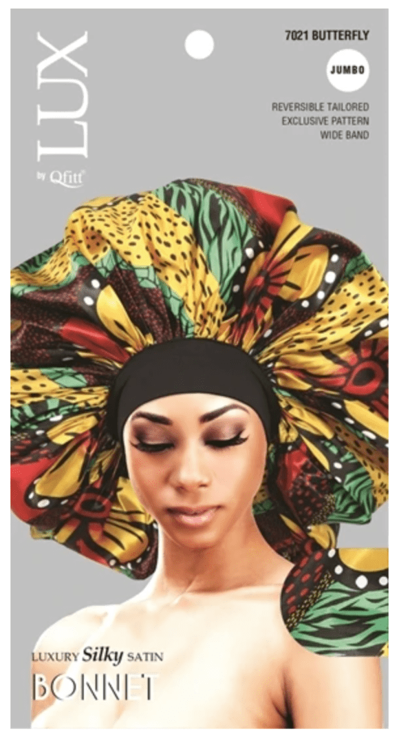 LUX LUXURY SILKY SATIN BONNET JUMBO AFRO ASST #7021