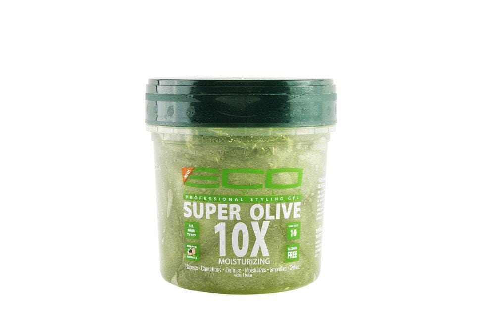 ECO SUPER OLIVE 10X MOISTURIZING PROFESSIONAL STYLING GEL 8 oz.