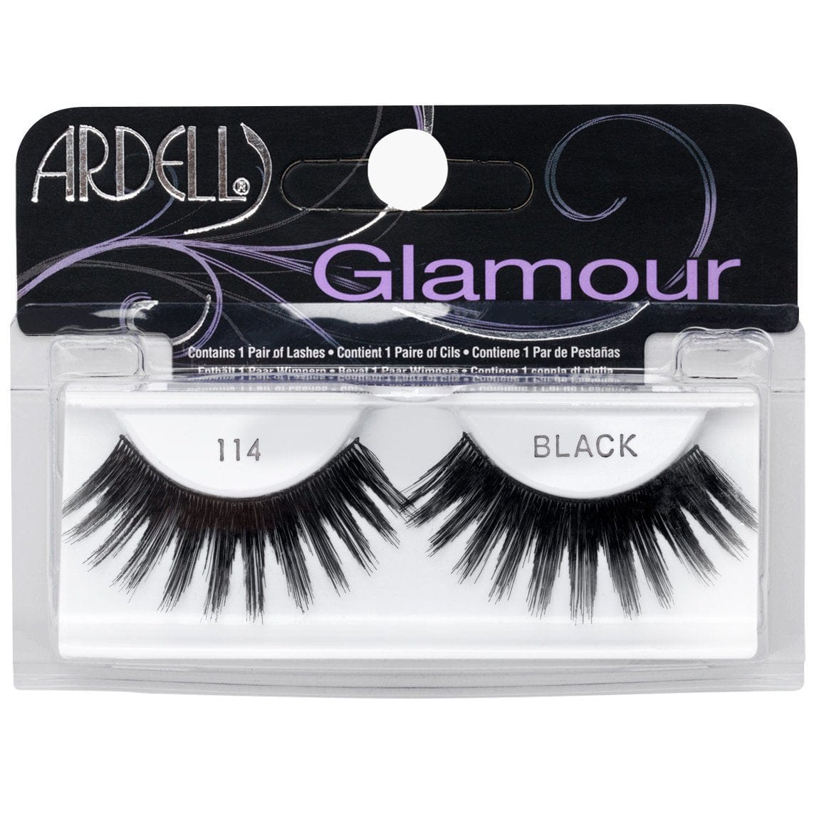 ARDELL GLAMOUR LASHES #114 BLACK