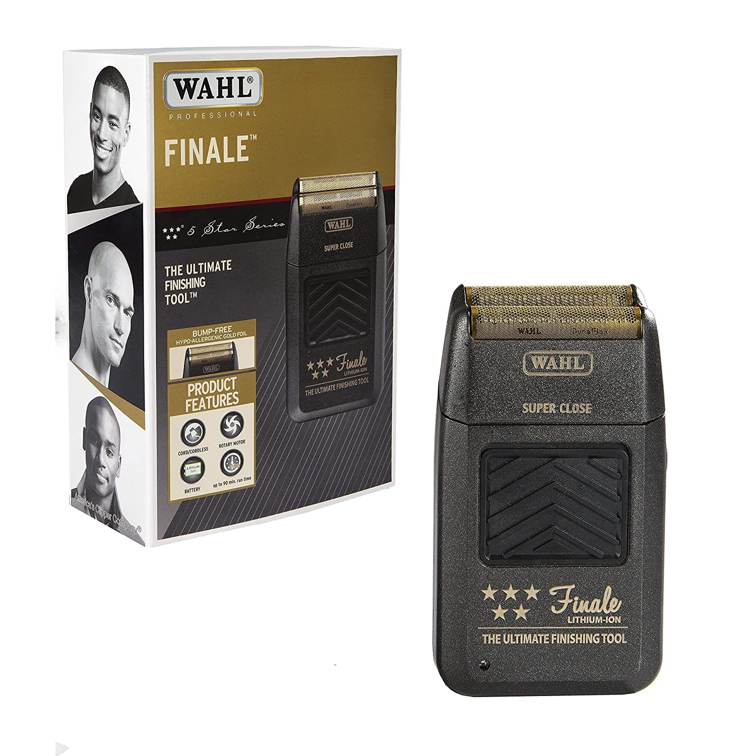 WAHL 5STAR SERIES LITHIUM SHAVER FINALE- #BLK