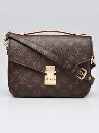 LOUIS VUITTON REPLICATE BROWN OLD FLOWER CROSSBODY HANDBAG