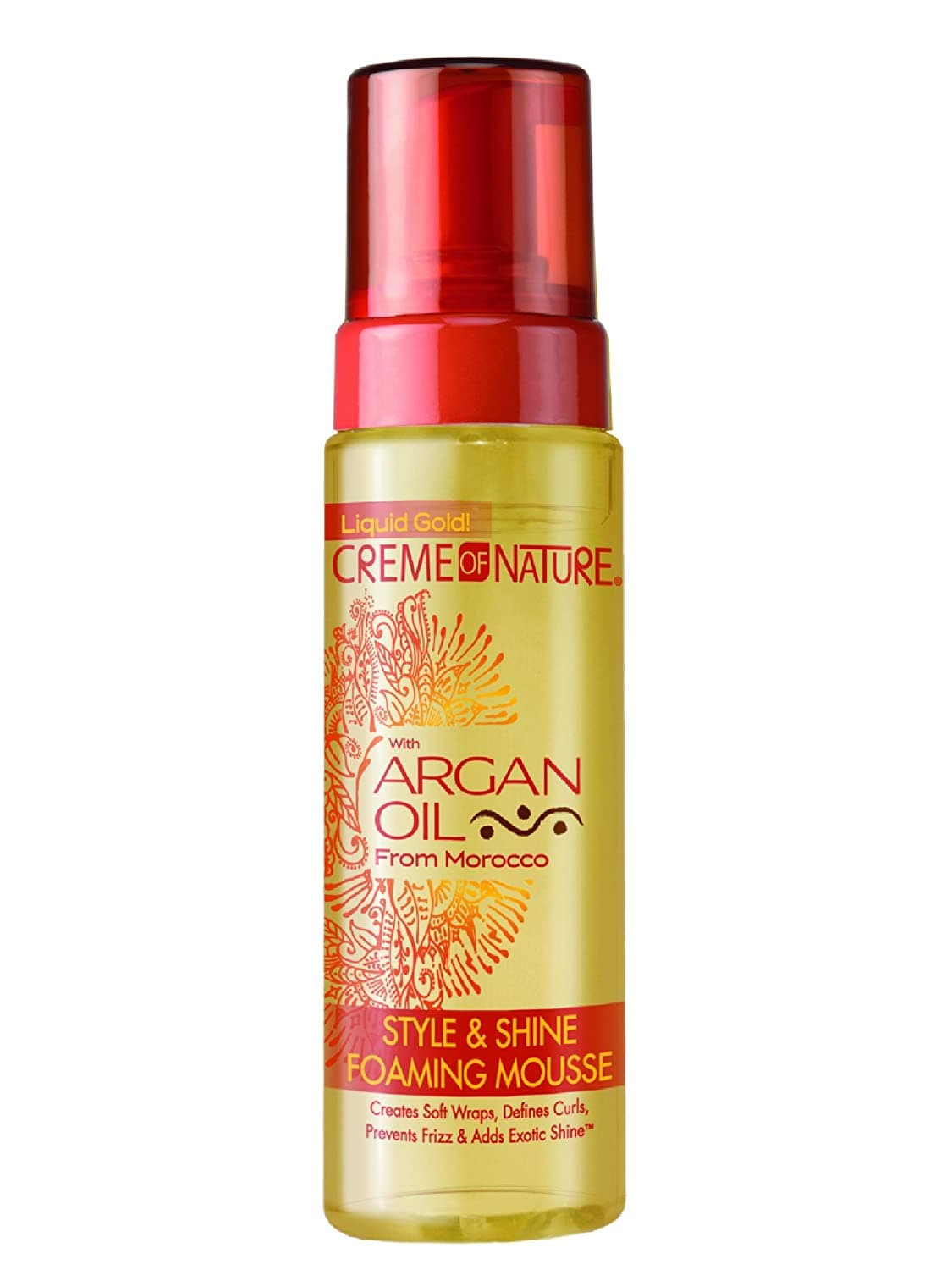 CREME OF NATURE ARGAN FOAMING MOUSSE 7fl. oz.