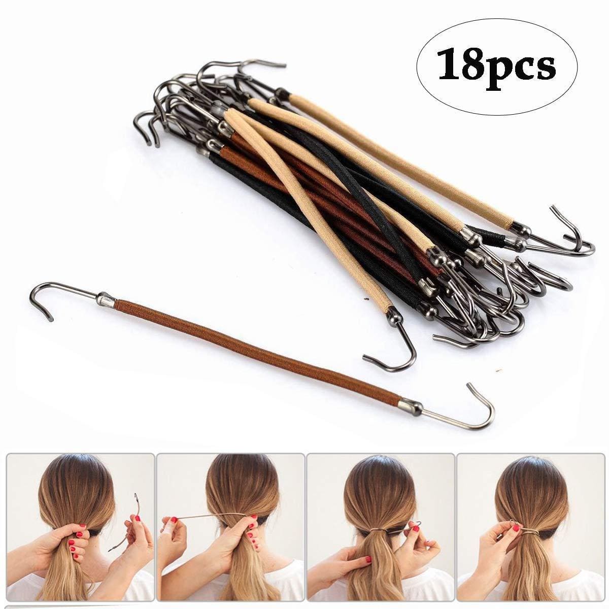 PONYTAIL HOLDER 3 SIZES 18pcs
