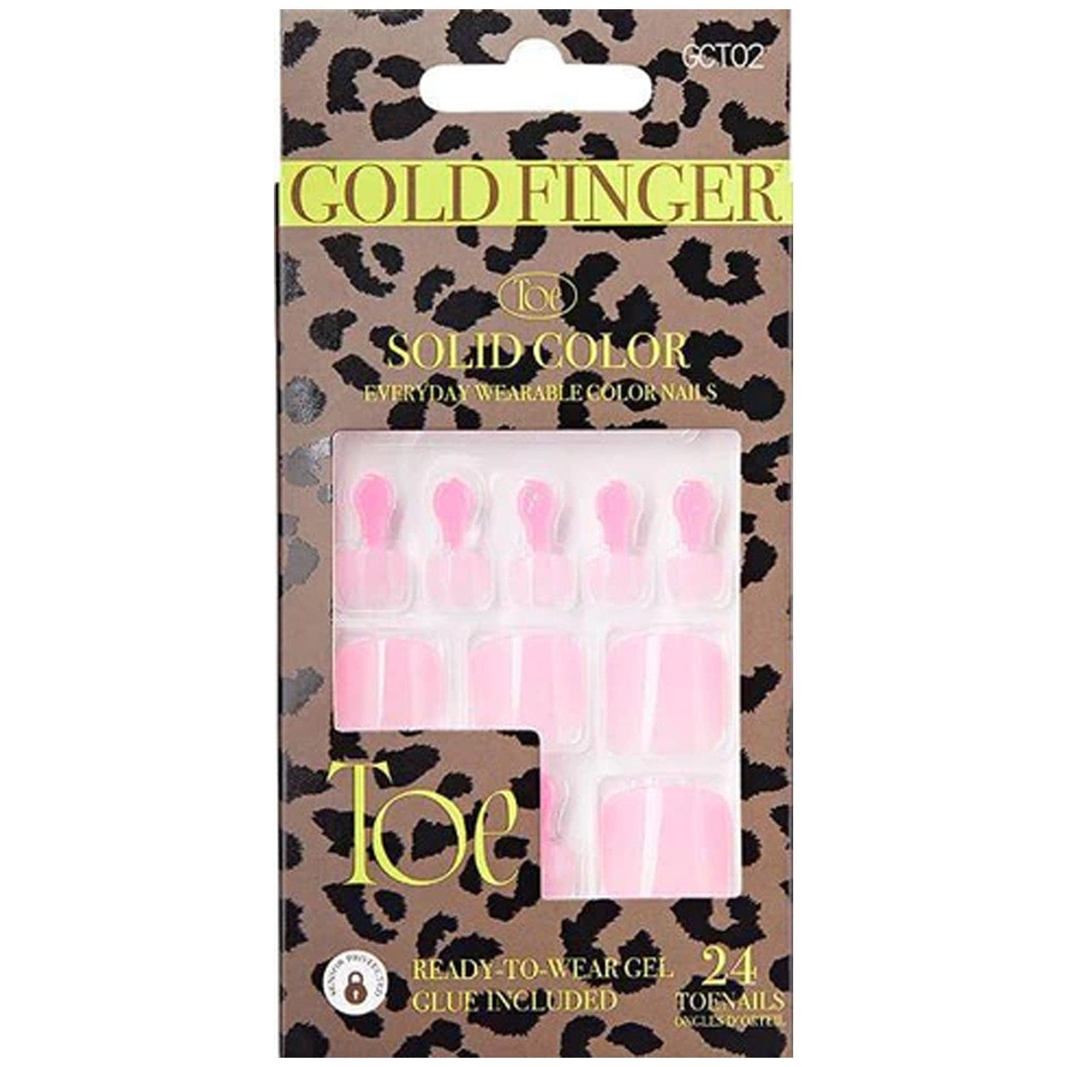 GOLDFINGER SOLID COLOR TOENAILS