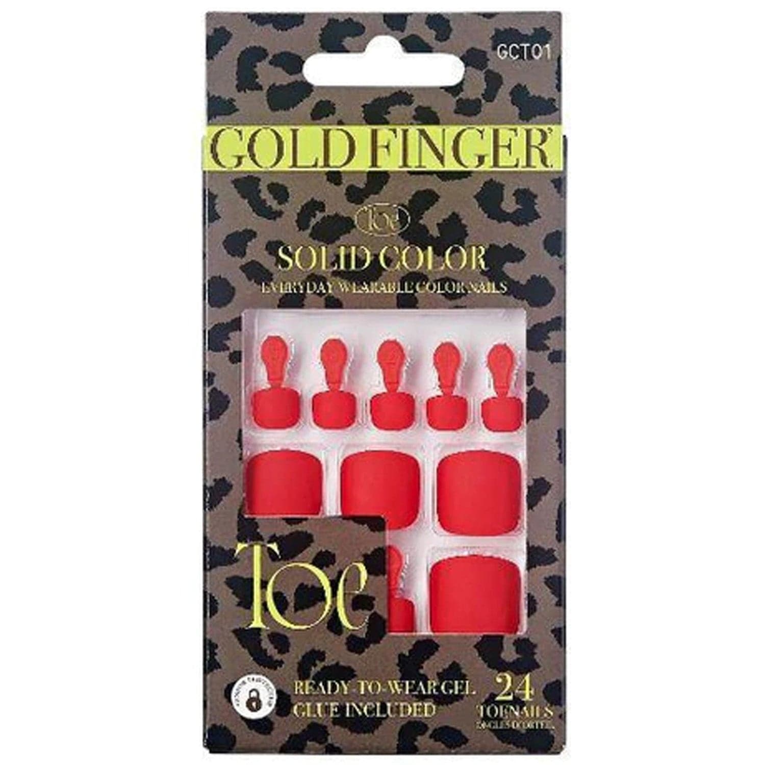 GOLDFINGER SOLID COLOR TOENAILS