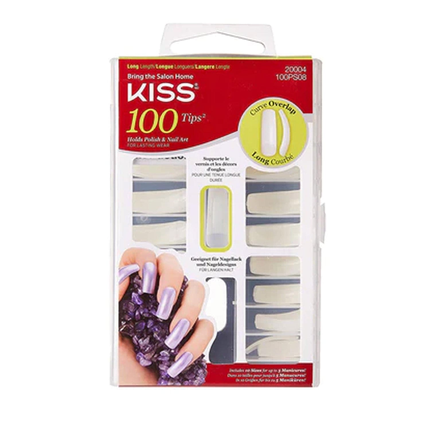 KISS 100 TIPS CURVE OVERLAP #100PS08