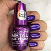 LA Colors Metal Nail Polish Violet Vixen