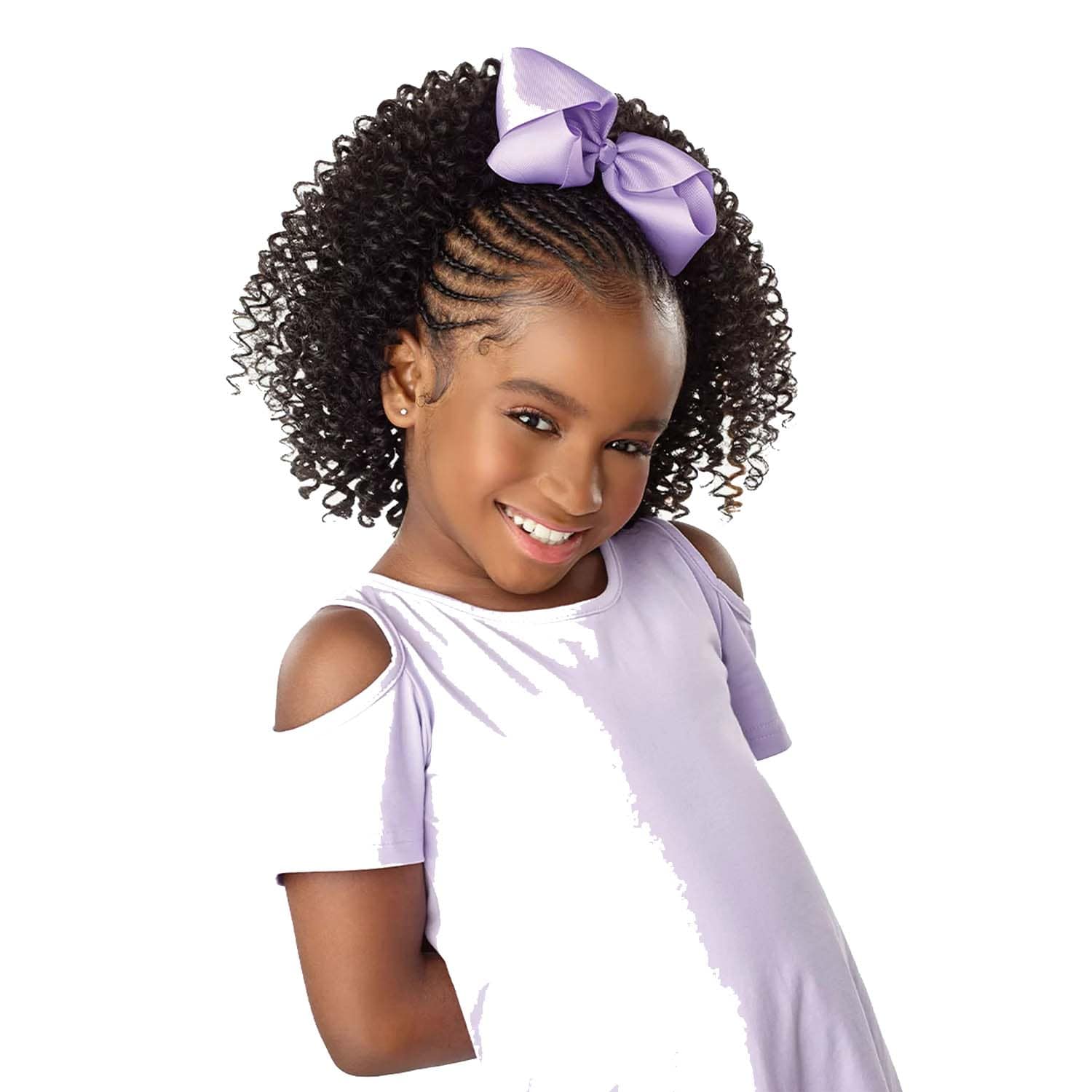 SENSATIONNEL FULLY-FOLDED KIDS 2X LULU MINI BUBBLE CURL 10"