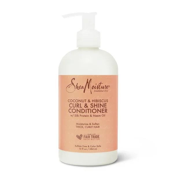 Shea Moisture Coconut & Hibiscus Curl & Shine Conditioner 13fl.oz.