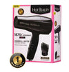 HOT BEAUTY PROFESSIONAL 1875 CERAMIC MIDSIZE STYLER HAIR DRYER HBD02N
