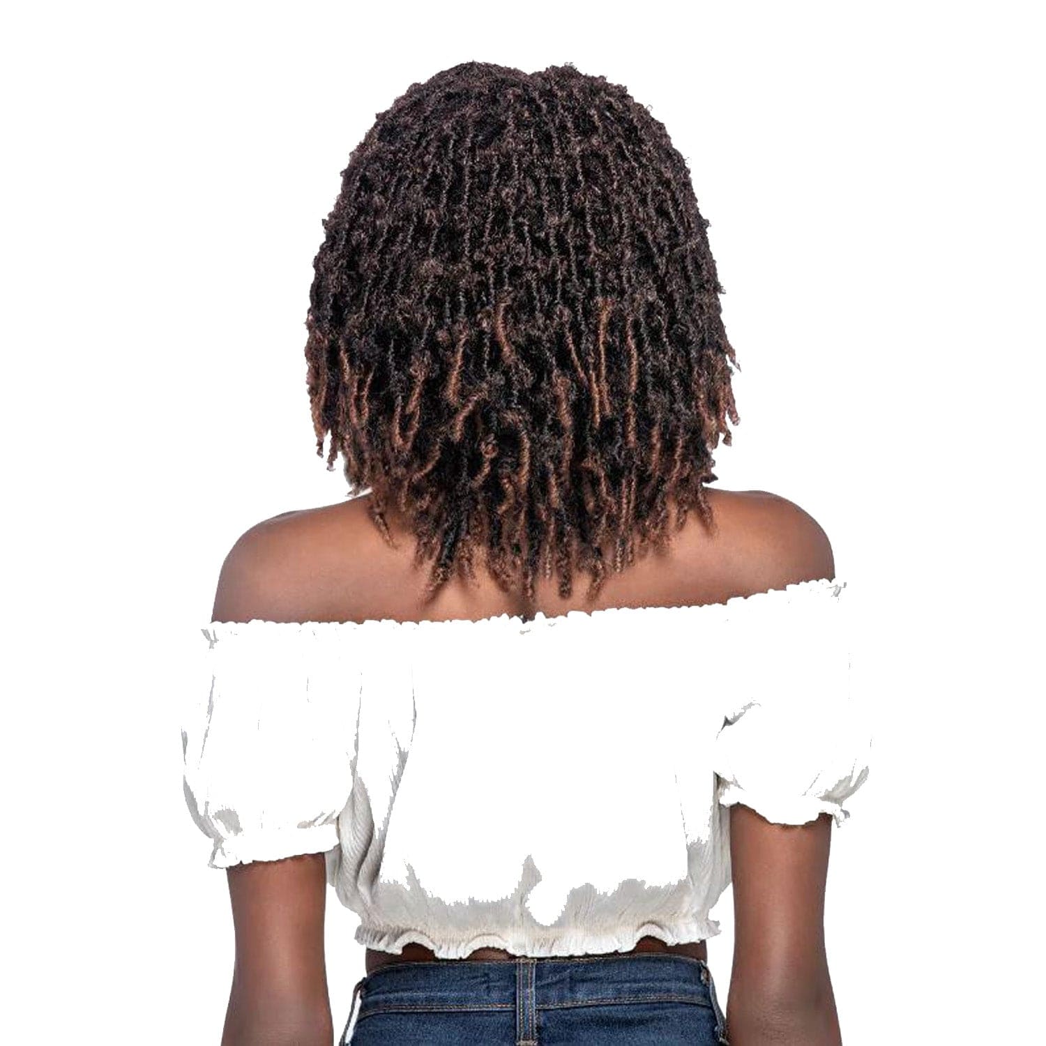 VIVICA A. FOX PURE COMFORT CAP 12" BUTTERFLY LOCS WIG #1