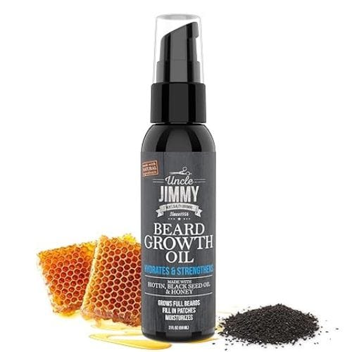 UNCLE JIMMY BEARD GROWTH OIL 2oz.