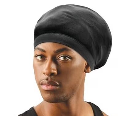 Titan Classic Dreadlock Stocking Cap, Black