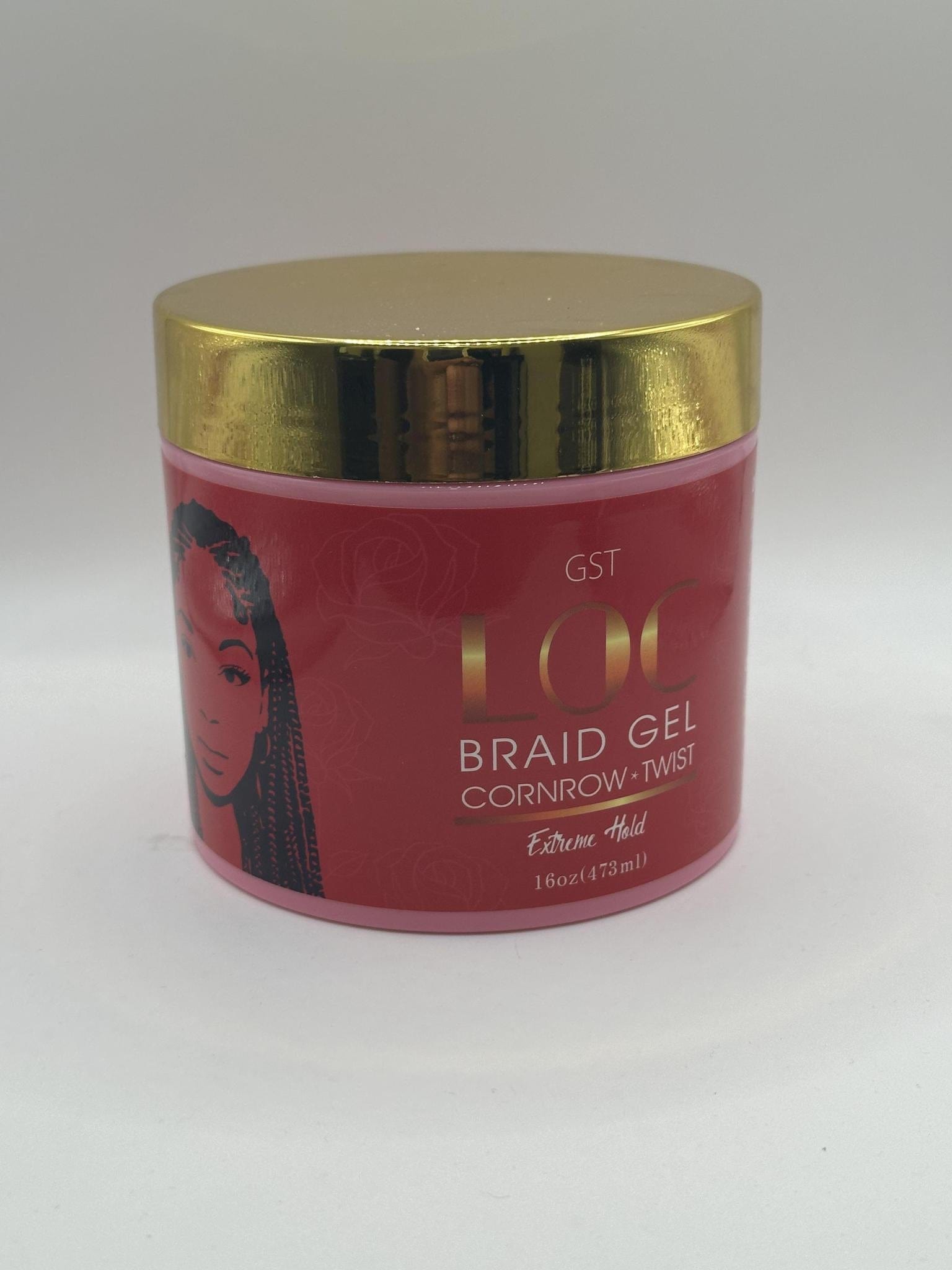 GST LOC BRAID GEL CORNROW * TWIST EXTREME HOLD 16 OZ.