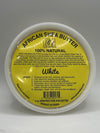 RA COSMETICS AFRICAN SHEA BUTTER 100% NATURAL WHITE SOLID 8oz.