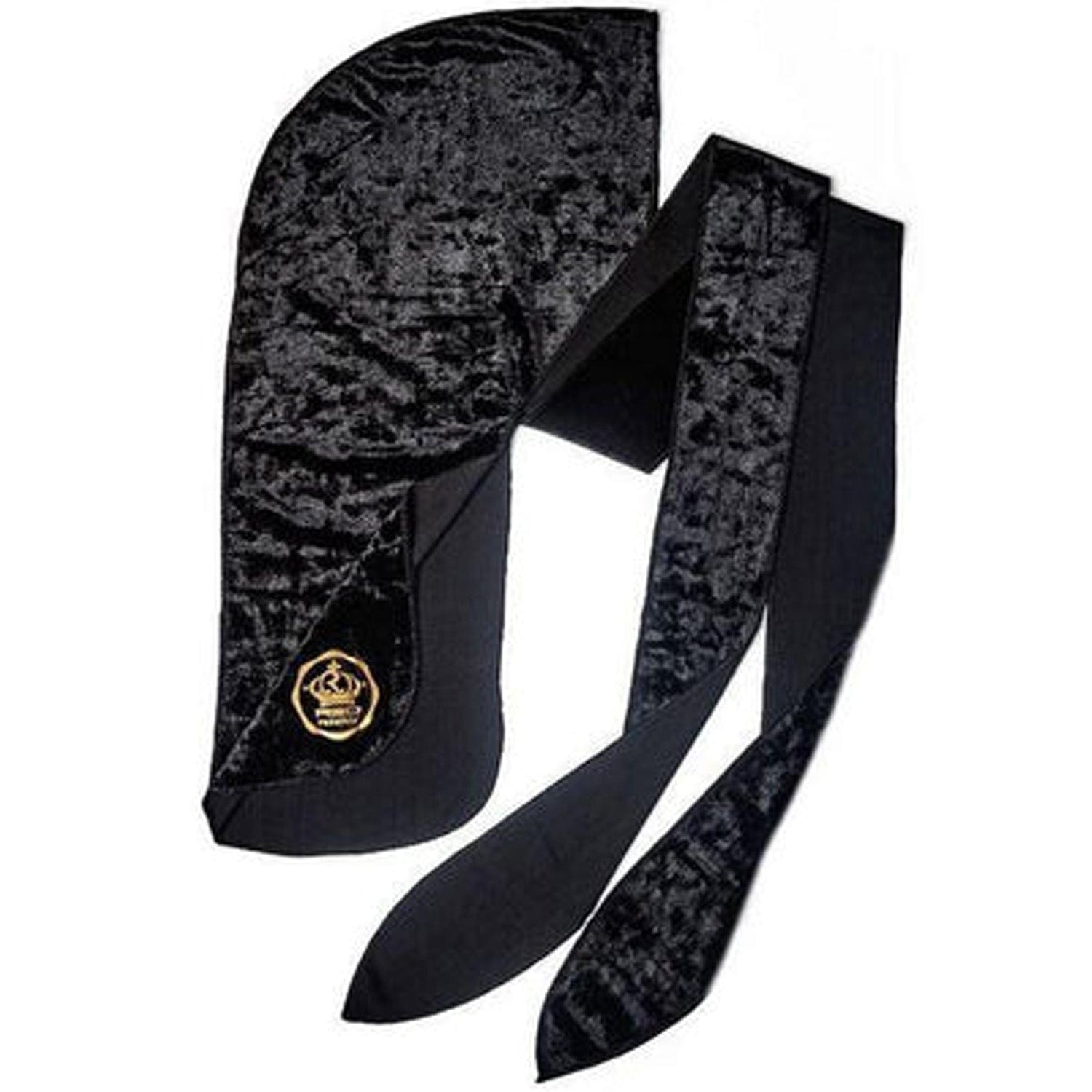 RED PREMIUM BOW WOW POWER WAVE CRUSHED VELVET DURAG