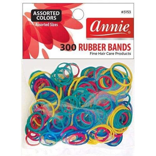 Annie Rubber Bands Asst Size 300Ct Asst Color#3153 (300 ct)