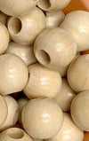 EDEN SMALL WOOD HAIR BEAD #SWB