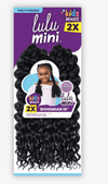 SENSATIONNEL FULLY-FOLDED KIDS 2X LULU MINI BOHEMIAN CROCHET BRAID 10"