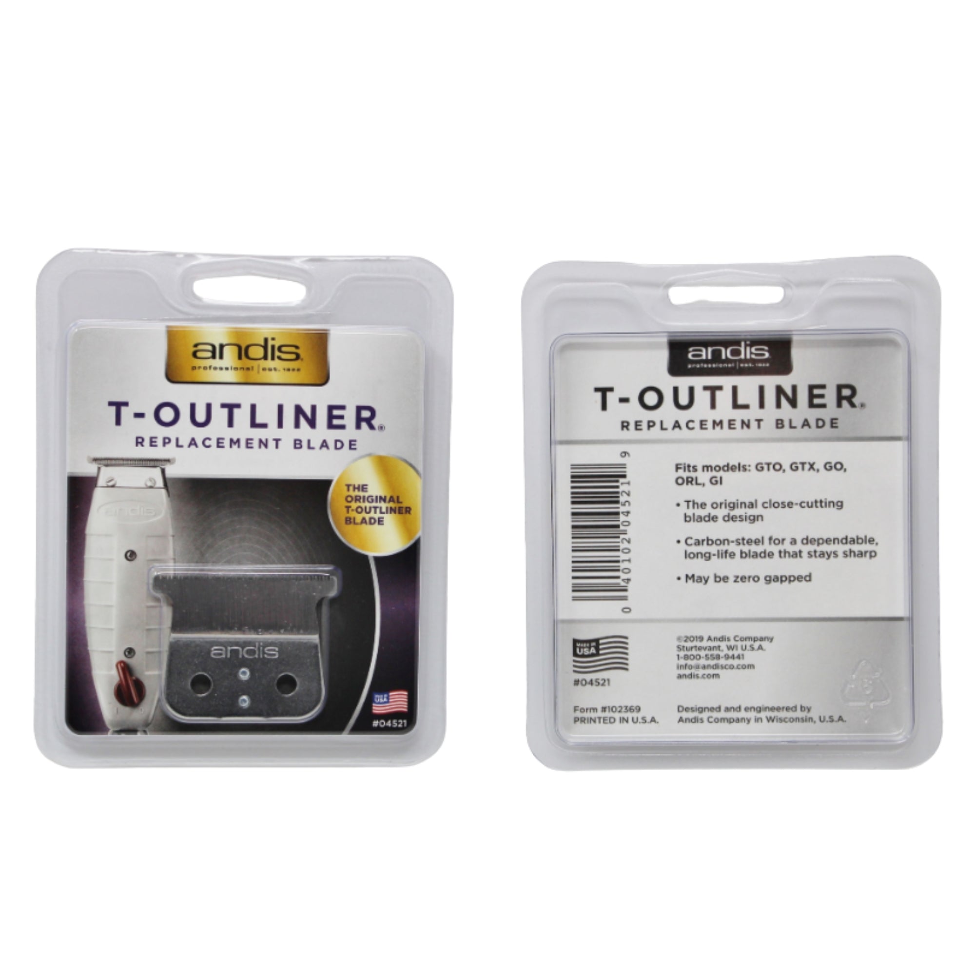Andis T-Outliner Blade | Beauty Supply