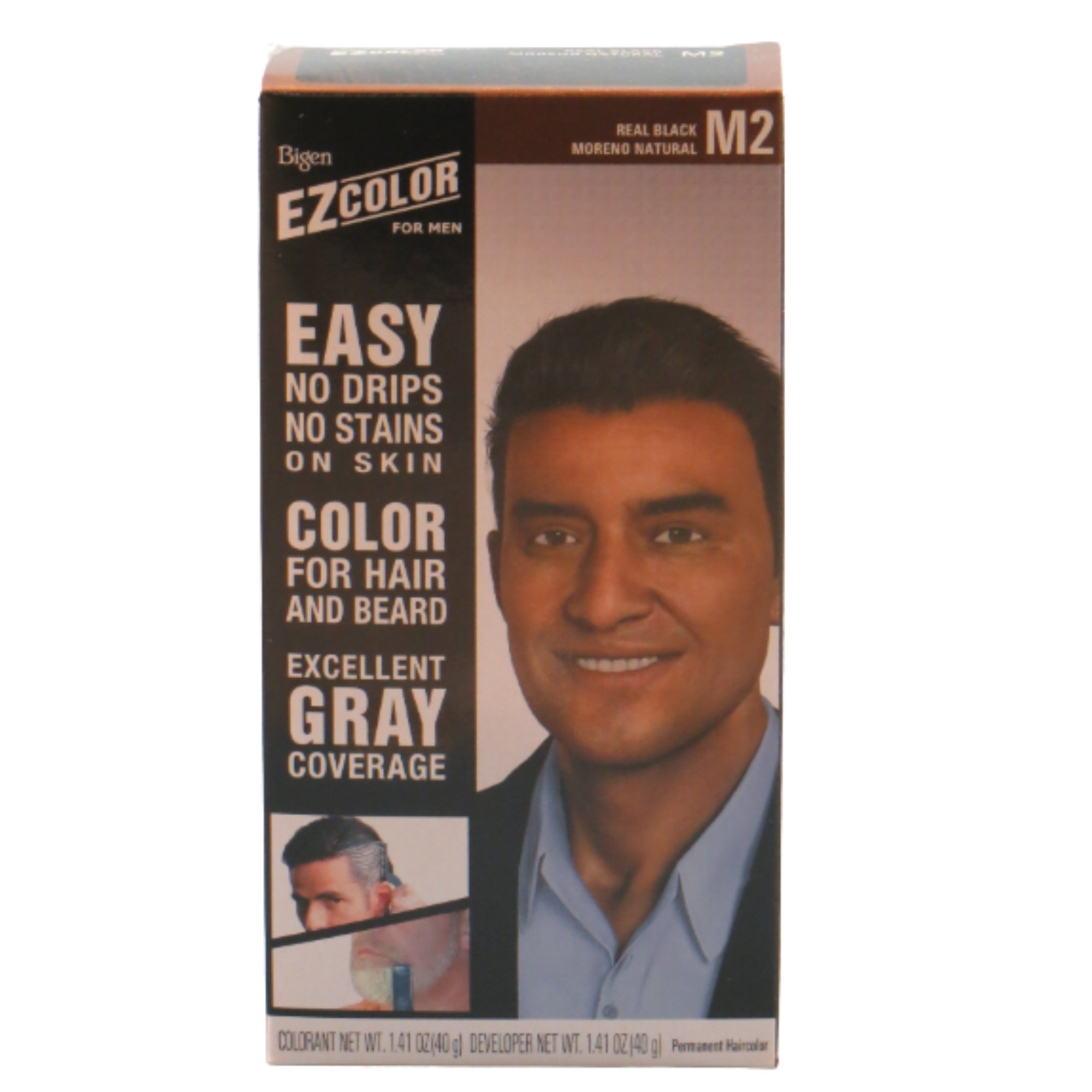 Bigen Ez Color Men M2 Real Black | Beauty Supply