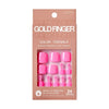 GOLDFINGER COLOR TOENAILS- BLUSH GCT03